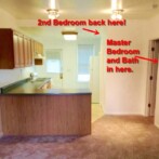 2 Bedroom 1 Bath Apartment – Currently Available $1,150.00 On a 1 Year Lease (313)